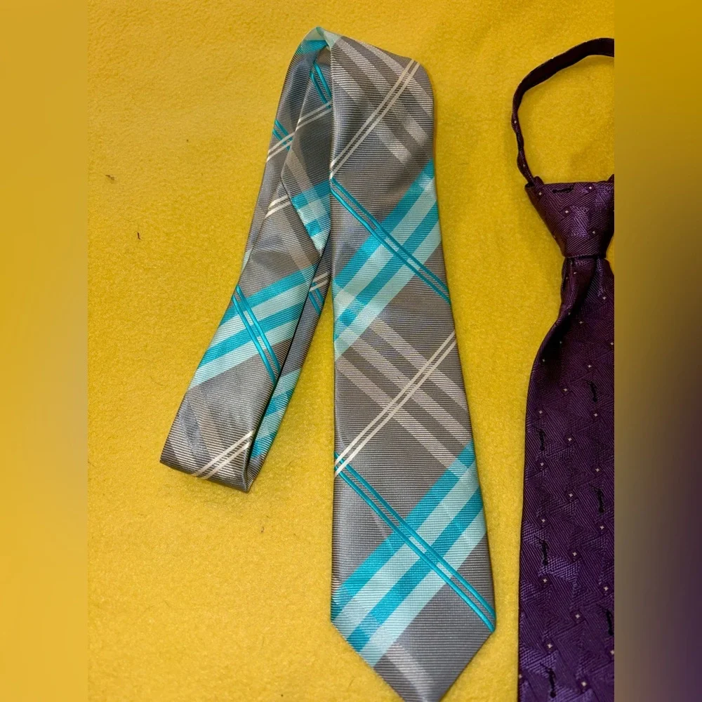 Bundle of 4 kids/youth ties - LDS Mormon CTR Angel Moroni - EUC